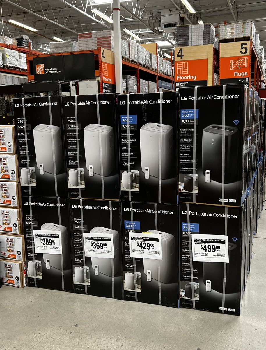 #homdepot0687 South Upland has your portable A/C’s come get them before there gone <a href="/CesarCerda0687/">Cesar Cerda</a> <a href="/FrankGarciaTHD/">Frank Garcia</a> @jessicaa0687 <a href="/CitlaliHD0687/">Citlali Hernandez</a>