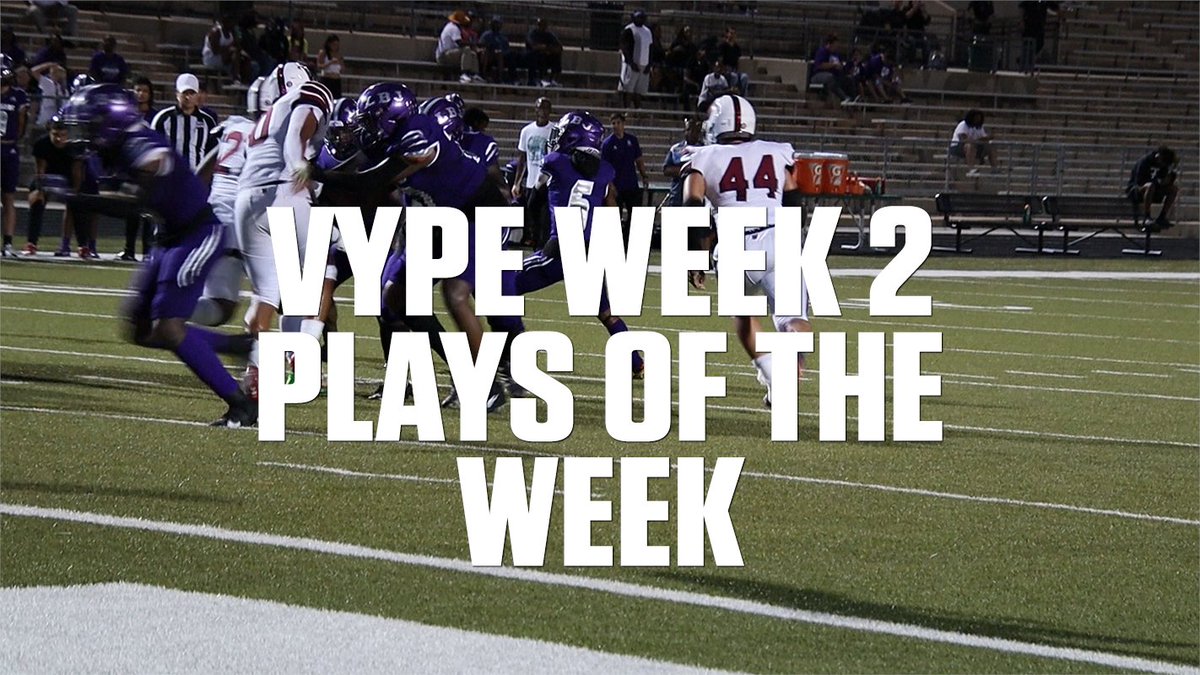 Take a look at VYPE's Week 2 Plays of the Week and vote for your favorite below #txhsfb 

<a href="/KFGOLDENEAGLES/">KLEIN FOREST FOOTBALL</a> <a href="/FootballTomball/">Tomball Cougar Football</a> <a href="/cyranchfootball/">Cypress Ranch Football</a>  

Watch and Vote: vype.com/vype-week-2-pl…