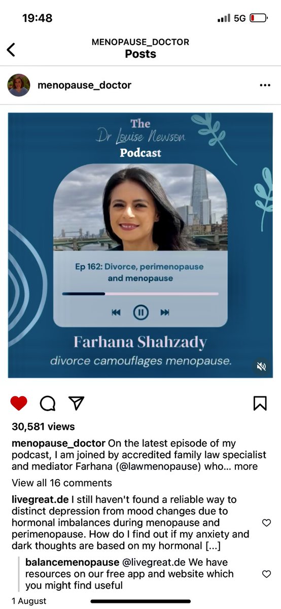 Farhana Shahzady (@shahzadylaw) on Twitter photo Delighted my podcast with <a href="/drlouisenewson/">Dr Louise Newson</a> has received a warm reception. Growing awareness divorce and menopause collide - a perfect storm! But the burning question is does menopause trigger divorce ? <a href="/muirkate/">Kate Muir</a> @NHMenoSociety <a href="/LawMenopause/">Family Law Menopause Project</a> Delighted my podcast with <a href="/drlouisenewson/">Dr Louise Newson</a> has received a warm reception. Growing awareness divorce and menopause collide - a perfect storm! But the burning question is does menopause trigger divorce ? <a href="/muirkate/">Kate Muir</a> @NHMenoSociety <a href="/LawMenopause/">Family Law Menopause Project</a>