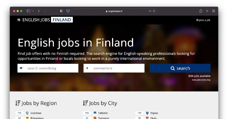 englishjobs_de's tweet photo. Do you work in English? Find job offers with no Finnish required with our specialized search engine.