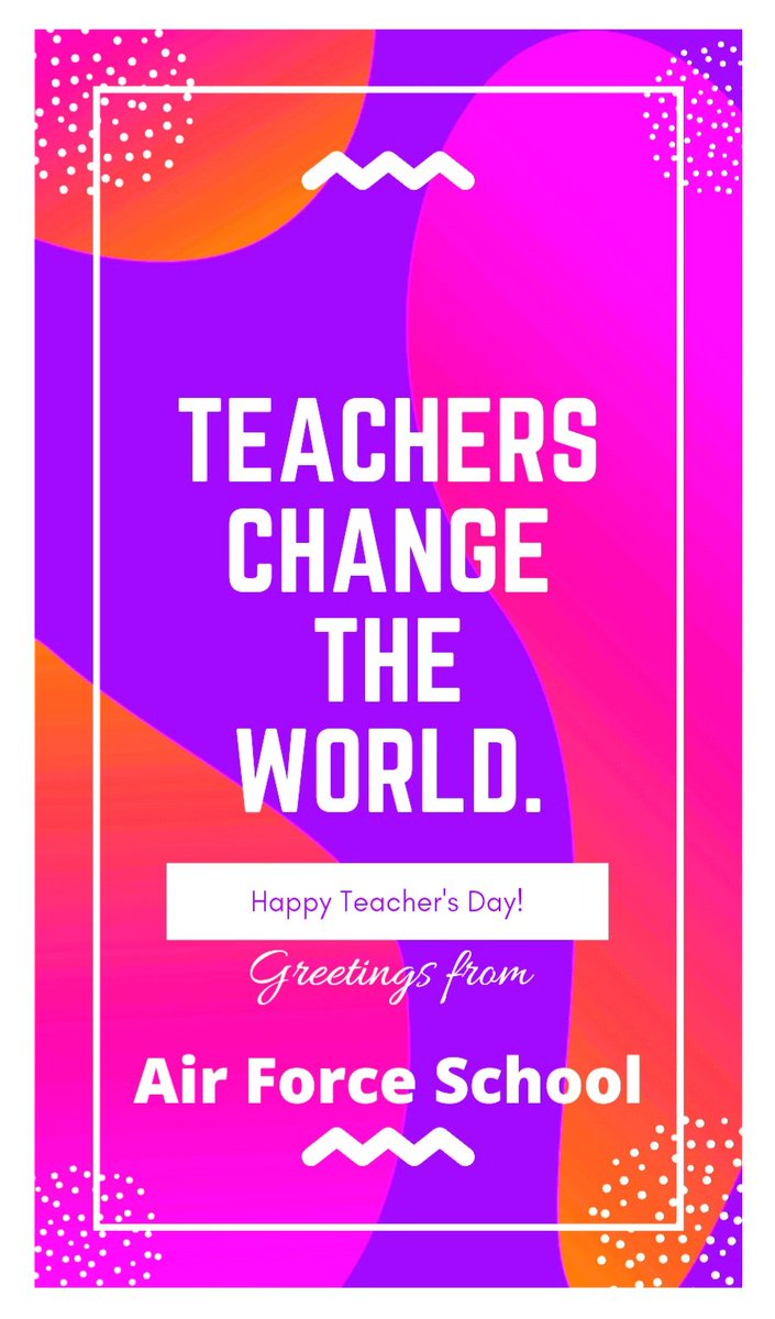 vayusenanagar's tweet photo. Wishing joy and happiness on the occasion of Teachers' Day! https://t.co/OznBesTQo3
