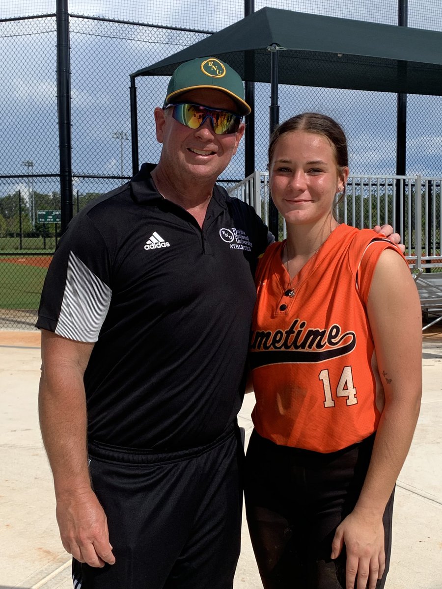 FNUSOFTBALL's tweet photo. ⁦@FNUSOFTBALL⁩ “COMMITTMENT  ALERT” Florida National University Softball is excited to announce that 2023 graduate ⁦⁦@KaylaDiNova1⁩ has committed to play softball at the next level with FNU! We are excited to have Kayla become a Future Conquistador! #FNUSOFTBALL 🥎 https://t.co/anpfMy7CY1