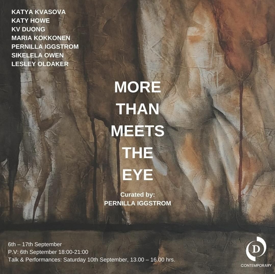 PernillaIgg's tweet photo. Thrilled to show you my 1st Mayfair curation #morethanmeetstheeye 6-17 September 7 artists on #diversity #motherhood #identity #LGBTQ #thefemale #DNA Expect to think & feel PV 6/9 Talk & Performances 10/9 RSVP pernillaiggstromart@gmail.com https://t.co/9iiy1tCNyQ