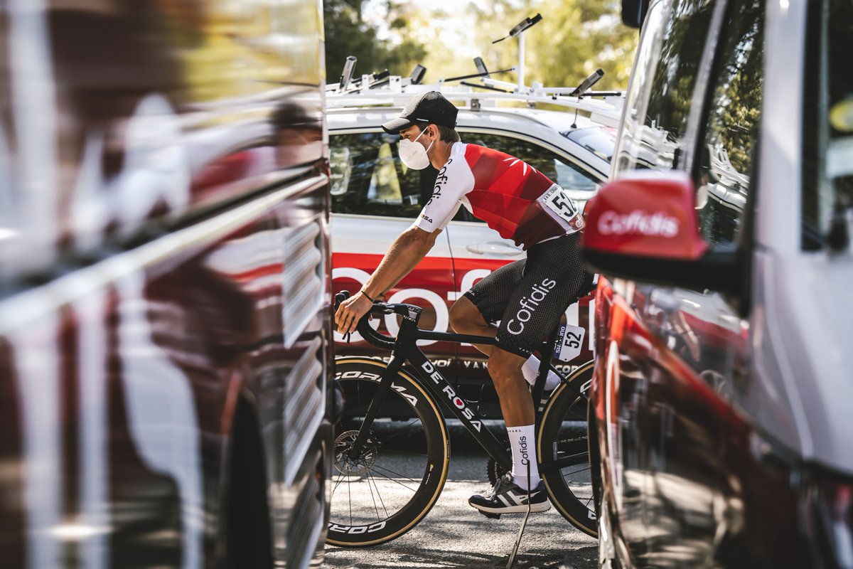 TeamCOFIDIS's tweet photo. En route pour la troisième semaine de @lavuelta !

Tentez de gagner votre clé d'activation #ProCyclingManager en suivant le compte de l'équipe et en RT cette photo. Tirage au sort demain avant le départ de la 16e étape. 🍀

#LaVuelta22 📸 @PaulineBallet https://t.co/ulrJVsLEeH