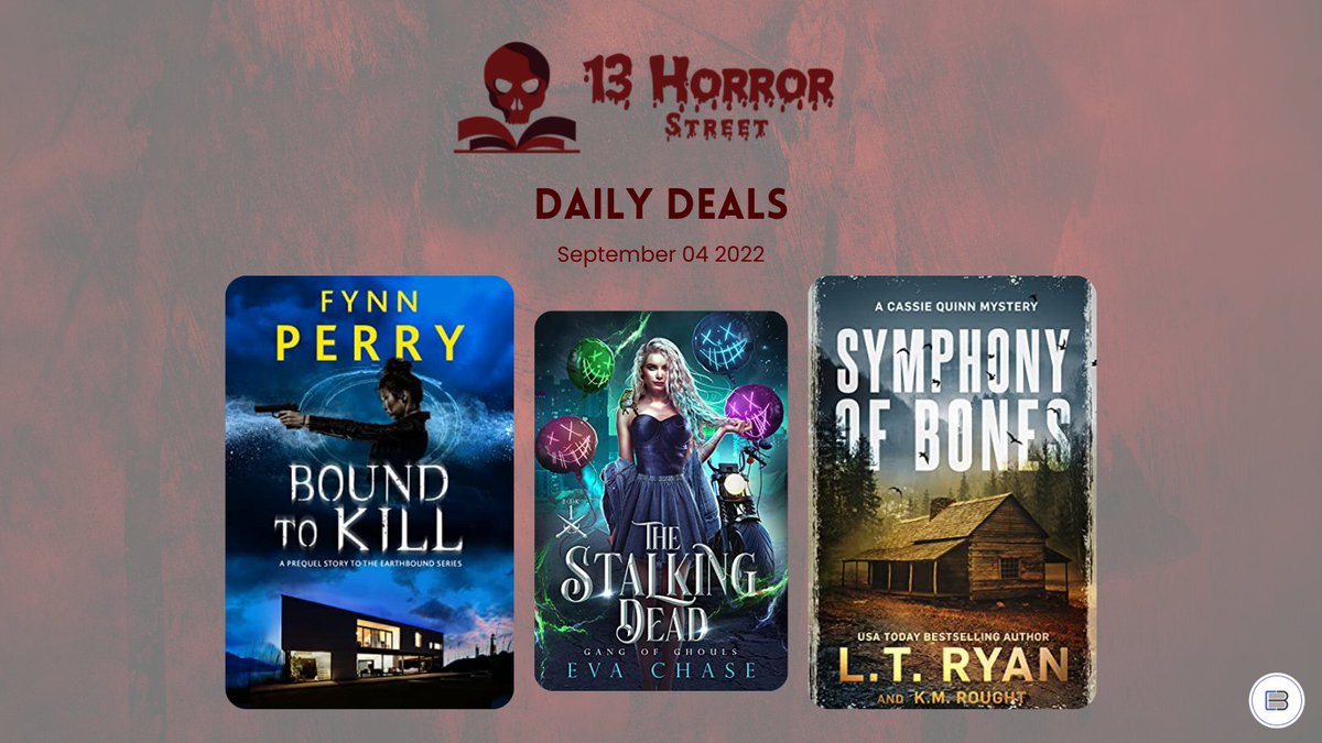 13HorrorStreet's tweet photo. Enjoy these FREE &amp; Bargain Kindle books for Sunday!
https://t.co/qigeHzao2e
#horrorauthor #thriller #horrorpaperbacks #horroraddict #readersofinstagram #instabook #instahorror #horrorwriter #b #kindle #horrormovie #horrorgram #bookreview #shorror #paperback #horrorreads https://t.co/084G65WUQA