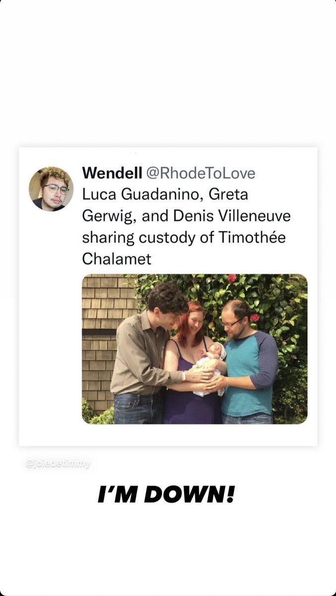 Timothée Chalamet Updates tweet media