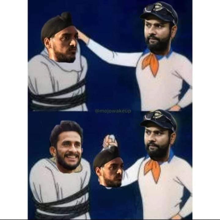 AliMtweets's tweet photo. Pre-Match: Hassan Ali will replace Dhani
Post-Match:

#arshdeepsingh https://t.co/mMJ0sDpMxZ