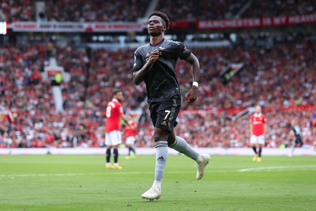 Bukayo Saka tweet media