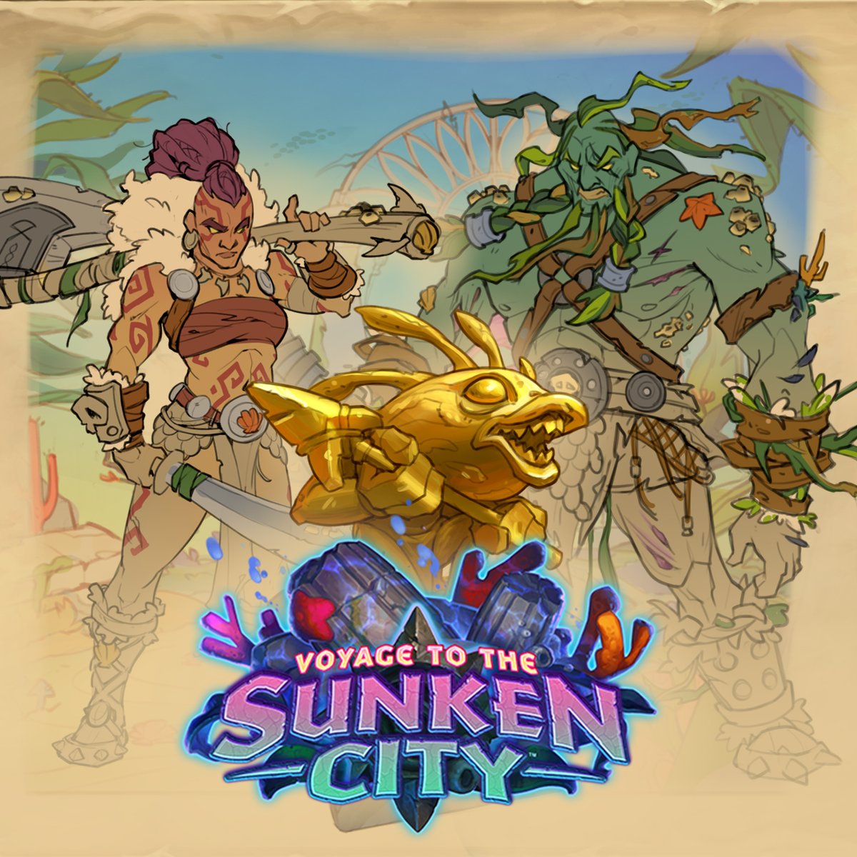 The Procrastination is strong! ...I finally posted some concept art I did for Hearthstone style guides, it's on artstation: artstation.com/artwork/14D5y8

Of Pirates and Fish People!