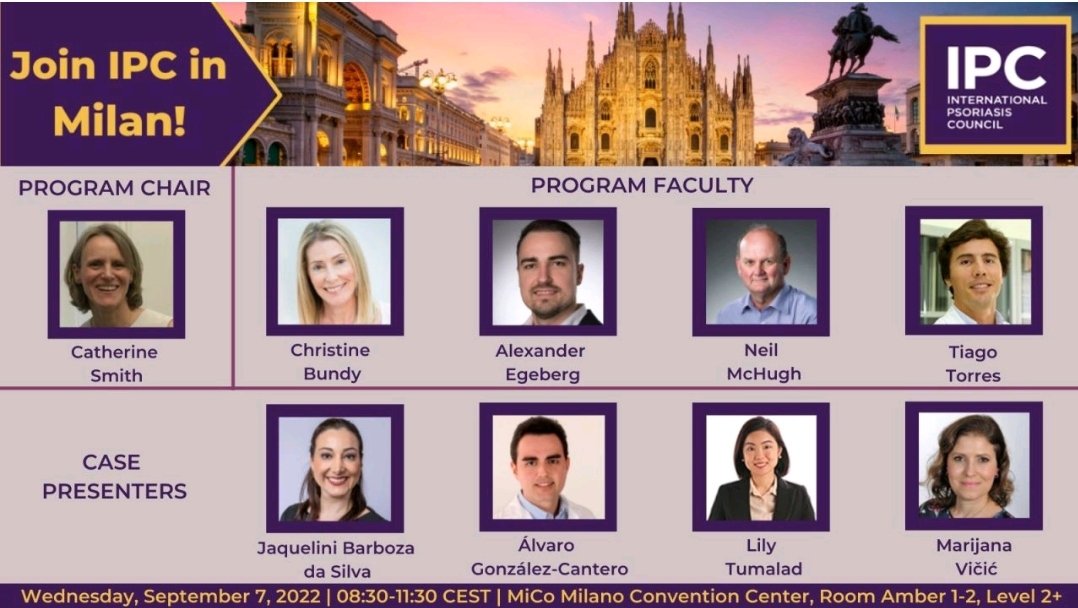 Alvaro_Gonza's tweet photo. ➡️Next Wednesday I will be presenting in the European Academy of Dermatology meeting in Milan at the International Psoriasis Council symposium.

➡️join us!!!!

#psoriasis #eadv22 https://t.co/2WbLRrAb2L