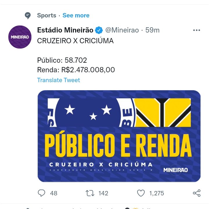 Diegocrz1510's tweet photo. @Libertasnunc22 @NowasykMaatheus @InfoGalo_ @Mineirao Vc que falou que deu 61.000, quem mente aqui não é o Cruzeiro kkkk https://t.co/dd8IBAN76N