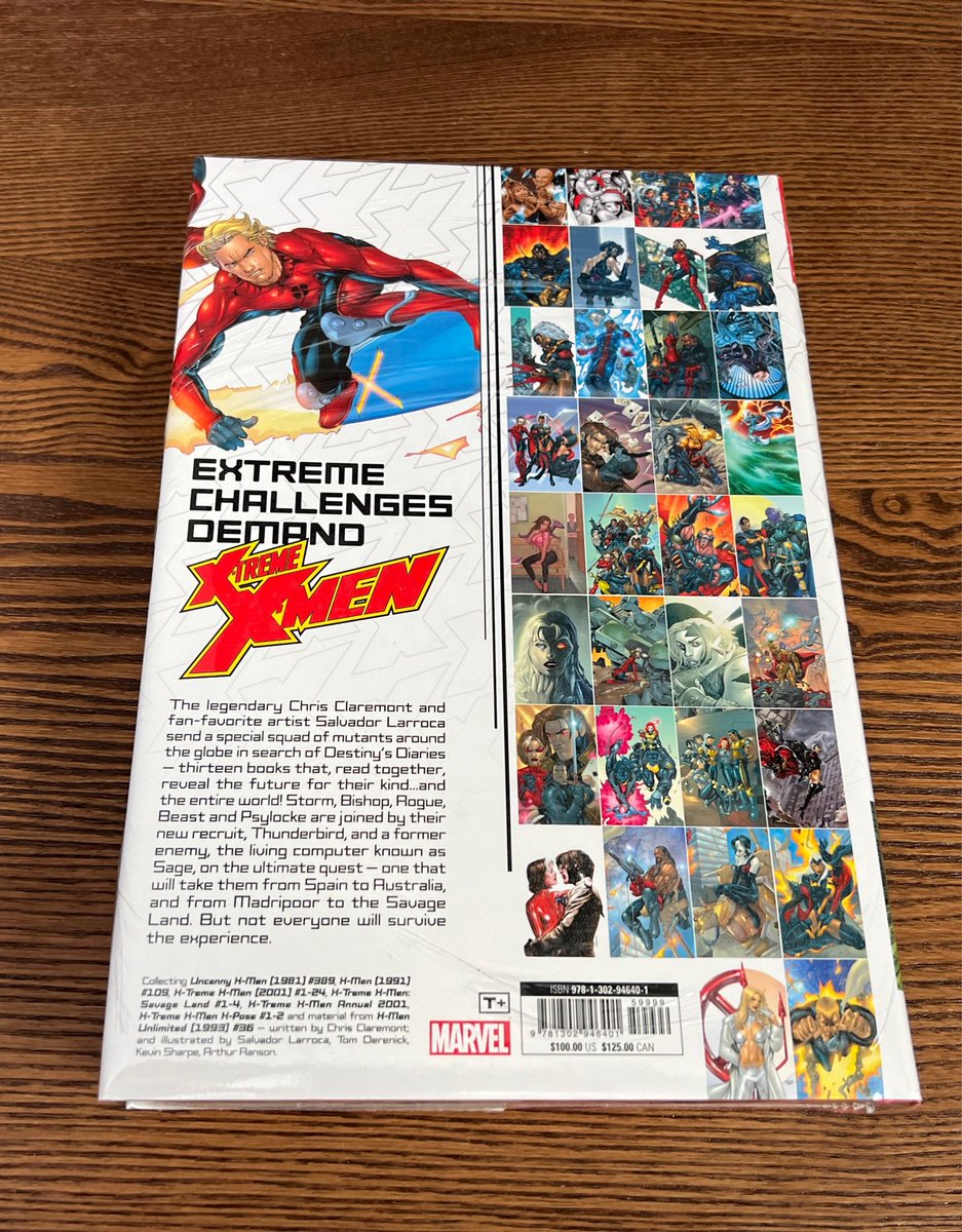 CHECK IT OUT, MINTIES!! 

The exclusive first look at the Xtreme X-Men omnibus by Chris Claremont and Salvador Larroca! 

#Comics #Omnibus #XMen #ChrisClaremont #Marvel