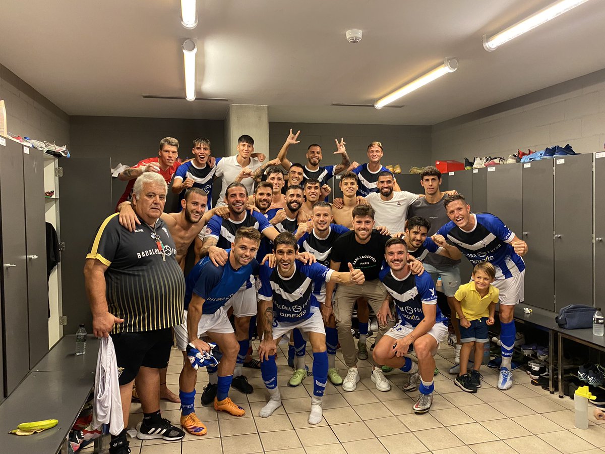 𝐋𝐀 𝐏𝐑𝐈𝐌𝐄𝐑𝐀 𝐉𝐀 É𝐒 𝐀𝐐𝐔Í ‼️💪🏻

🚀 Bon partit dels homes d’Oriol Alsina que han decidit el duel a la segona meitat gràcies a un gol d’É𝐝𝐠𝐚𝐫 𝐇𝐞𝐫𝐧á𝐧𝐝𝐞𝐳

🔥 𝑨 𝒈𝒂𝒖𝒅𝒊𝒓-𝒉𝒐, 𝒆𝒔𝒄𝒂𝒑𝒖𝒍𝒂𝒕𝒔 ‼️💙

#BadalonaÉsFutur #BadalonaFuturAlzira