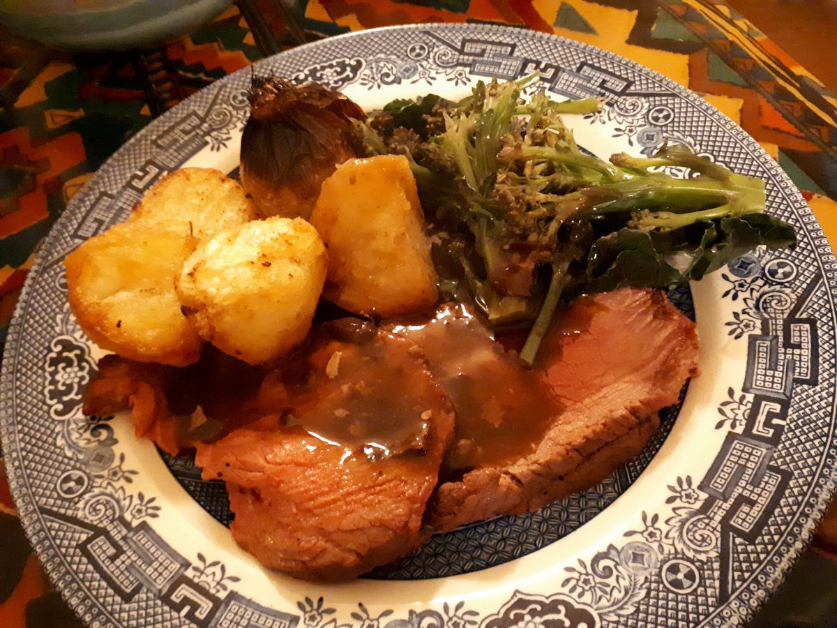 Tonight's Sunday roast, featuring <a href="/PenrhiwO/">Penrhiw Organic</a> beef