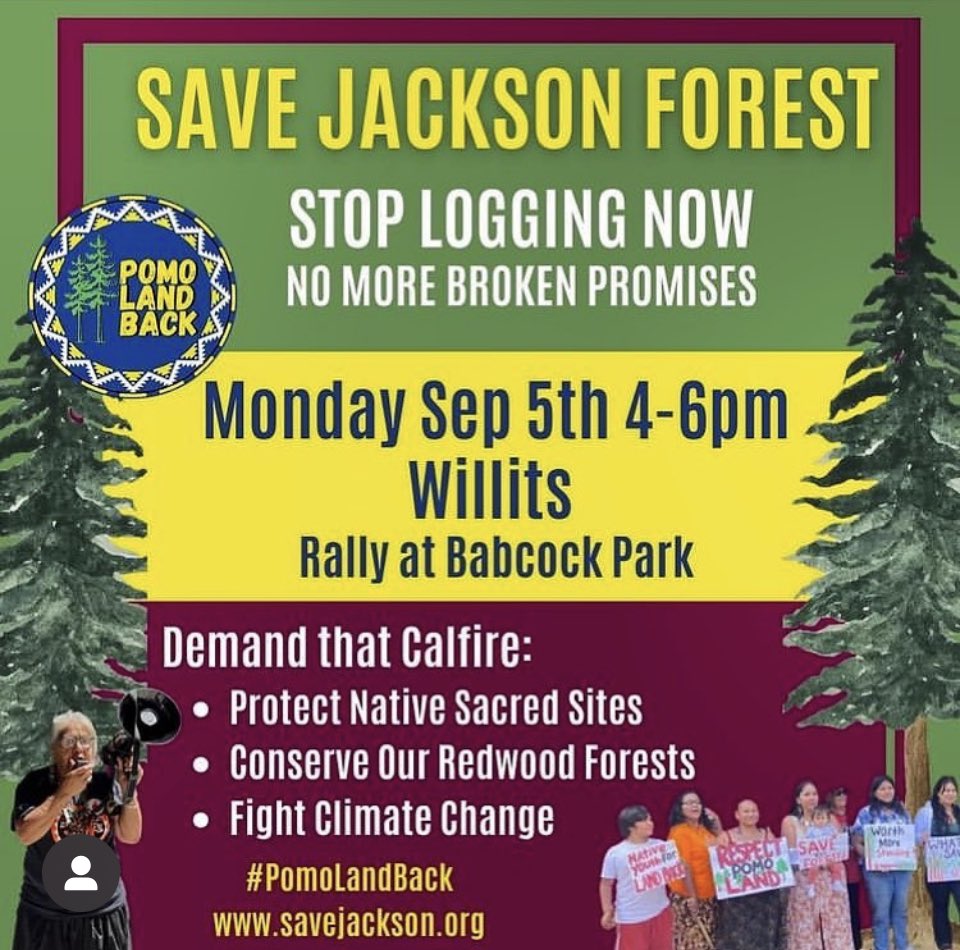 FeralHeather's tweet photo. Calling all critical eco-justice folks in Nor Cal for immediate action:
#PomoLandBack #LandBack https://t.co/7z9Q5EfOGw https://t.co/CCuWxWf01M