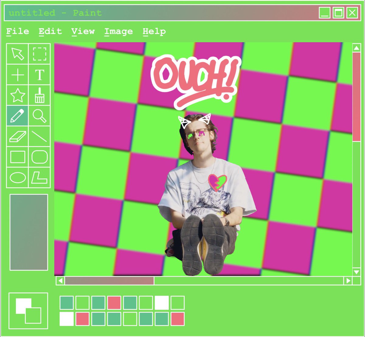 helloitsmilo's tweet photo. a message and some fan art from @nicoisgray! #OuchDay https://t.co/htyaOLxgH9
