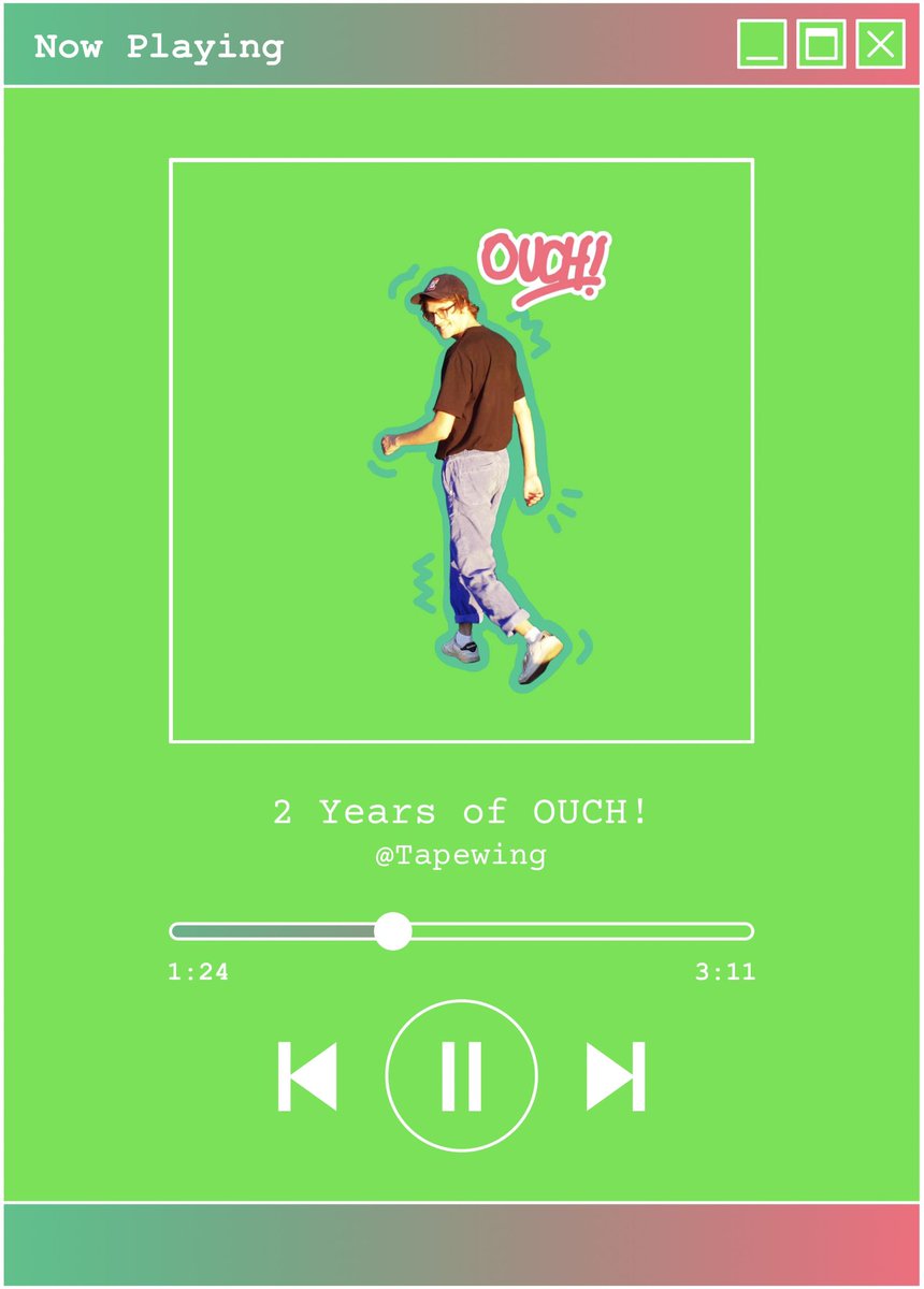 helloitsmilo's tweet photo. a message from @Tapewing! #OuchDay https://t.co/f2LVvUqCwQ