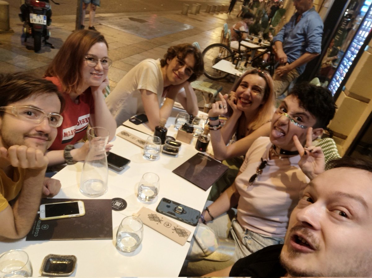 Turteule_'s tweet photo. Petite soirée de fin de festival (et début pour d'autres).

Merci #frames2022, bon #FramesPro https://t.co/DzwCQfTmvW