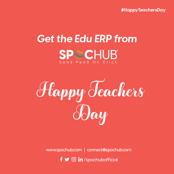 spochubofficial's tweet photo. A teacher significantly impacts how pupils, communities, and countries will develop in the future. We thank all of the educators for their unwavering commitment and service. Happy Teachers' Day
.
.
.
#teachersday2022 #teachersday #happyteachersday #education #eduerp #spochub https://t.co/CyP8xitjFr