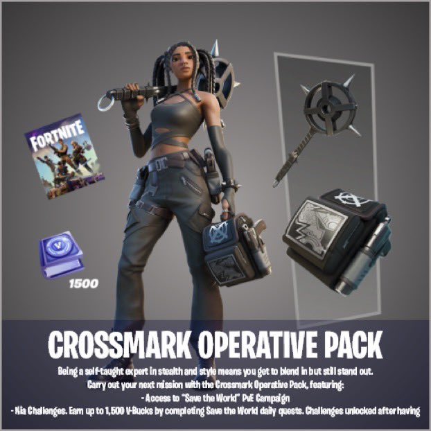 Fortnite_STW's tweet photo. The New STW Starter Pack will come out on September 5th at shop reset! https://t.co/C6d2SjLKzp