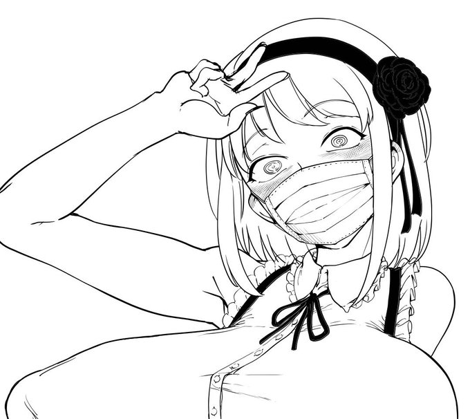 ようやく納得いく顔に 