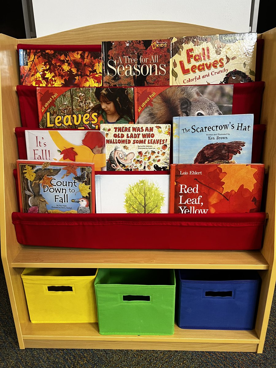 KyleES_library's tweet photo. We are ready for fall in the library! #kyleesrocks @kespanthers https://t.co/bx7RP5qYH4