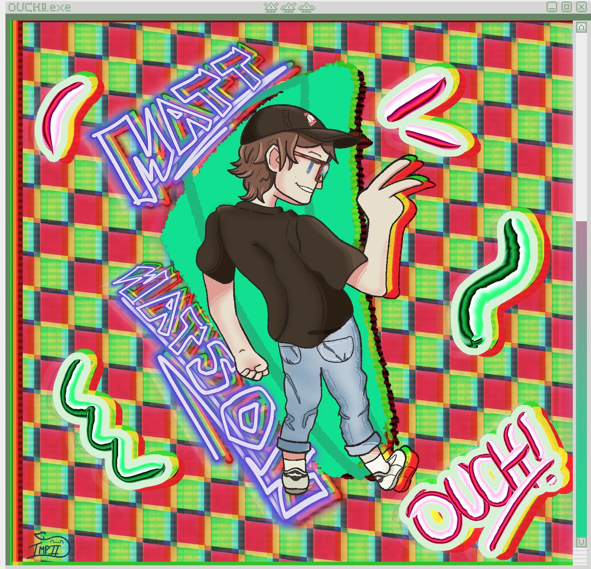 Impii_'s tweet photo. HAPPY #OuchDay! Here's the piece(s) i made this year in conjunction with @helloitsmilo's comm. OUCH! project! OUCH! has meant so much to me so i wanted to go all out to show my appreciation and love for the album! I hope you all enjoy! Glad to have been a part of this! 💚💚💚 https://t.co/WkkTDYg2Fk