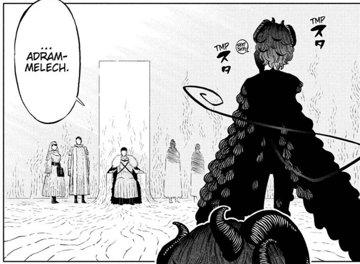 MerciusJambe13's tweet photo. Yo, the guy next to Lily is DAMNATIO!! Lucius got him too!! Holy crap!! #BlackClover335 #BC335 https://t.co/ITvoKkhgI4