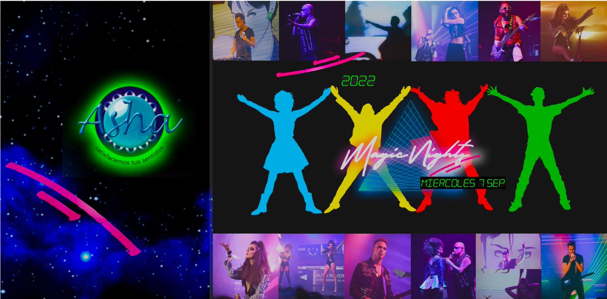 AlexMidi's tweet photo. El próximo Miércoles @magicnightsmx llega al legendario @AshaBarOficial
Te lo vas a perder? 🙊
Vive la #FantasíaNewWave
👩🏻🎤👨🏼🎤👩🎤👨🎤⚡️
#1987
#NewWave
#SynthPop
#MoreMagicNights
@seitrack
@LAMARTISTAS https://t.co/GbYGm2Pbi9