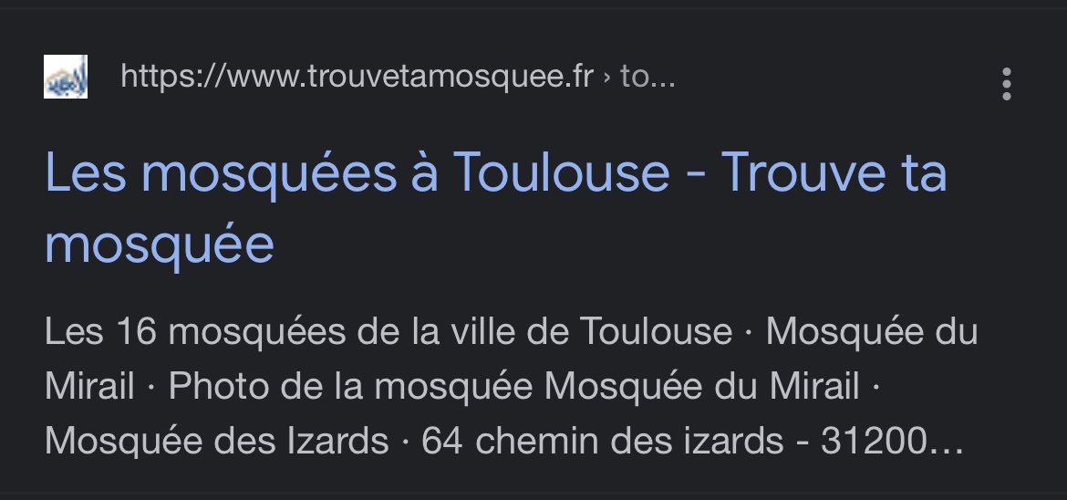 Anthony_S_03's tweet photo. @Dim_et_Co @DamienRieu T’inquiète pas ils ont leurs mosquées à Toulouse aussi mon grand https://t.co/fUVrEj9ajy