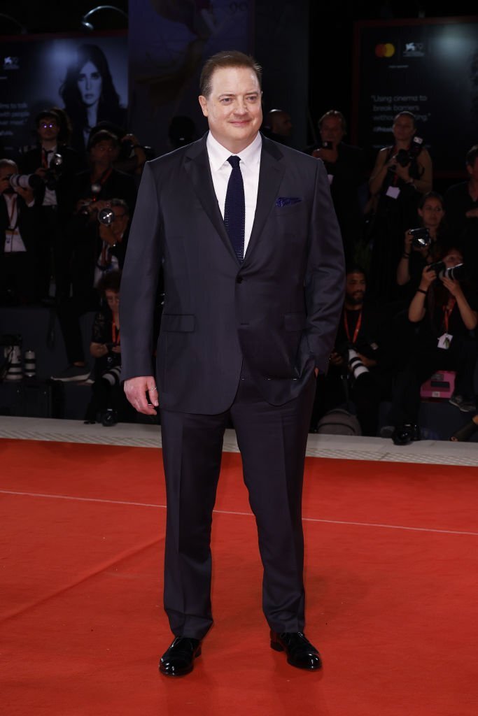 filmdaze's tweet photo. Brendan Fraser at the world premiere of Darren Aronofskyʼs ‘The Whale’ at Venice Film Festival https://t.co/2OsyFSUglz