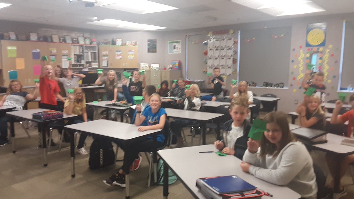 KristyGlade's tweet photo. Amazing our 1st First Capter Friday @NSMSWolves was! "The Strange Case of Origami Yoda" by Tom Angleberger was a hit. Read this book you should!π
#exploringnewbooks #NSMSrocks #seviersdstrong https://t.co/Mneh3BM2af