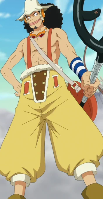 It's amazing this is probably the only main Straw Hat who canonically gets bitches 