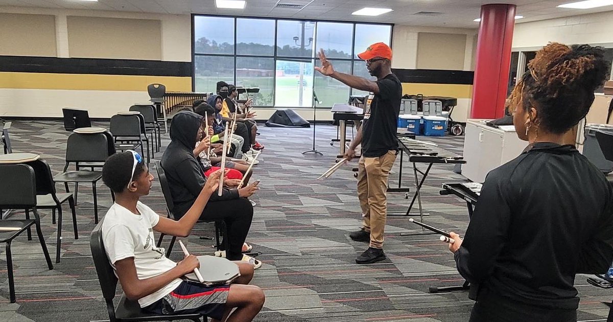 Yesterday we were honored to be joined by band directors from around Bibb County for our middle school jump start camp. Thank you to them for helping train the next generation of Macon musicians. #builtforbibb
