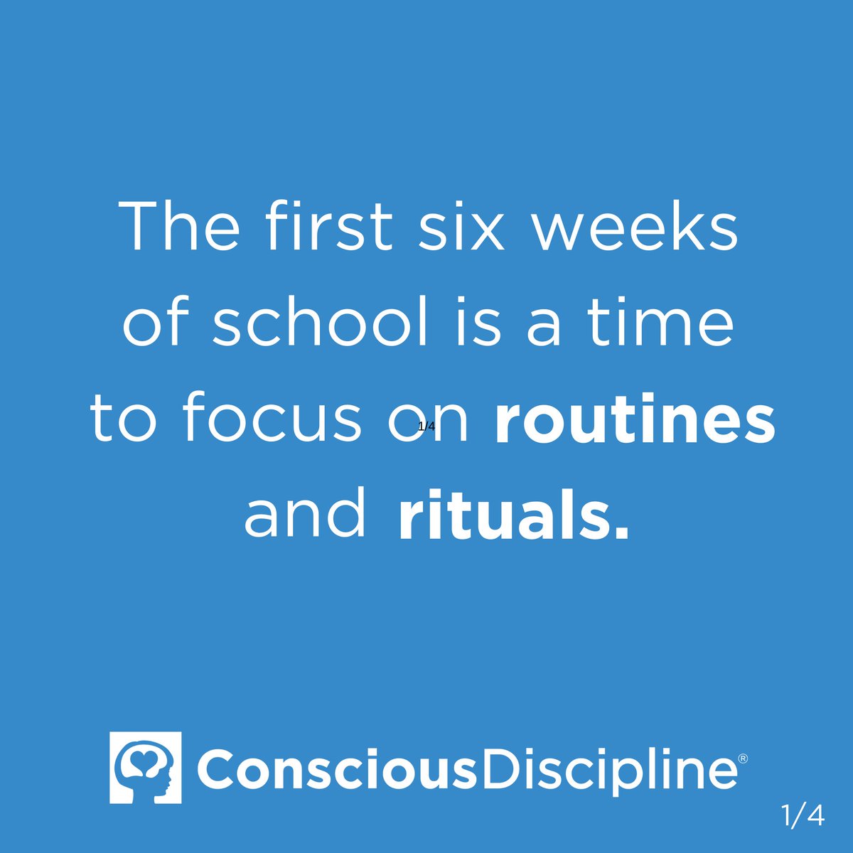 ConsciousD's tweet photo. Helping children feel safe and loved is a prerequisite for learning to occur. Click below to learn more. #iHeartCD

✅ Routines: https://t.co/JGwx2b7N2P

💙 Rituals: https://t.co/rqeVVptqwS https://t.co/qDKEhB1D3T