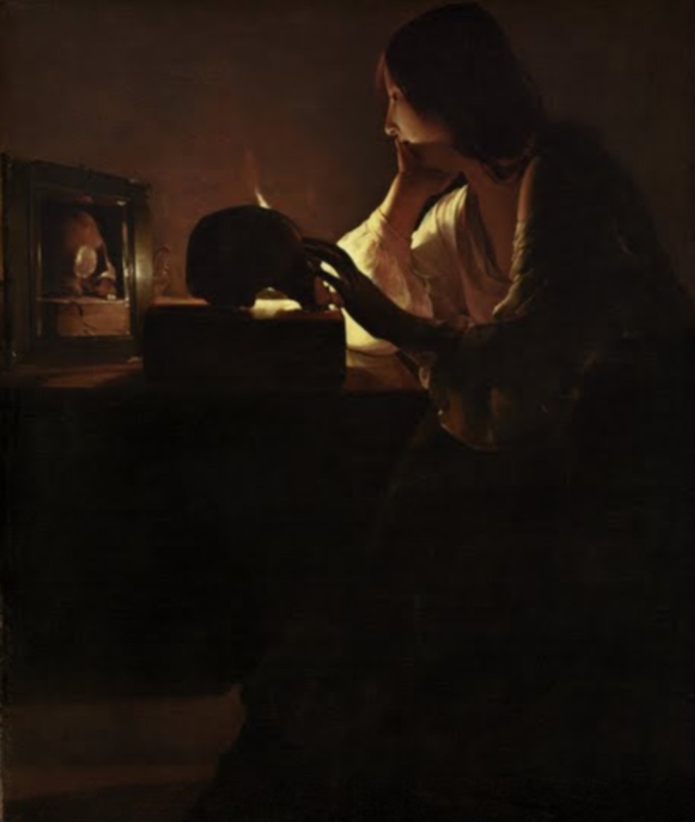 rvartparallels's tweet photo. Irene as "The Repentant Magdalene" by Georges de La Tour (1635-1640)

#RedVelvet #IRENE #레드벨벳 #아이린  @RVsmtown https://t.co/ukxtBKANHI