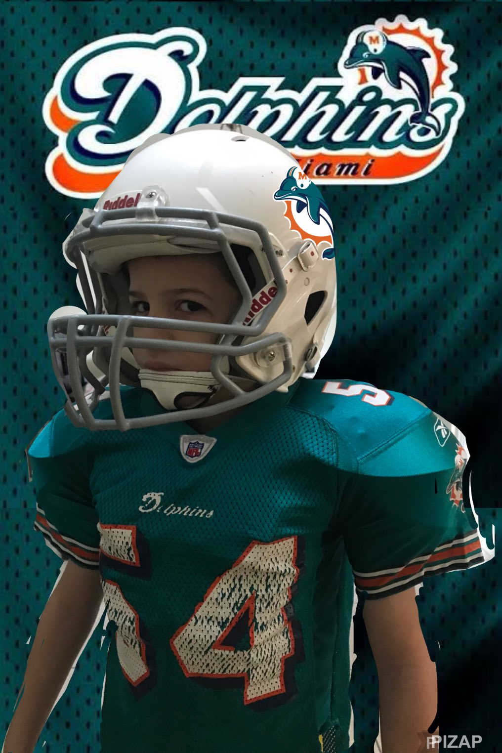 Happy birthday and  Zach Thomas, you know, having some fun with my kid 