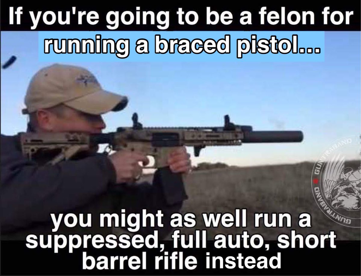 batfefm's tweet photo. In before somebody corrects the “full auto SBR” comment. 🤣🤣🤣

#atf #democrat #joebiden #creepyjoebiden #gofuckyourself #pistolbrace #guncontroll #2a #livefree #pewpew  #ak47 #guns #tactical #ar15 #ar15porn #pewpewlife #sbr #ar15build #80percentarms #blackriflesmatter #edc https://t.co/WnDXW9hGCK
