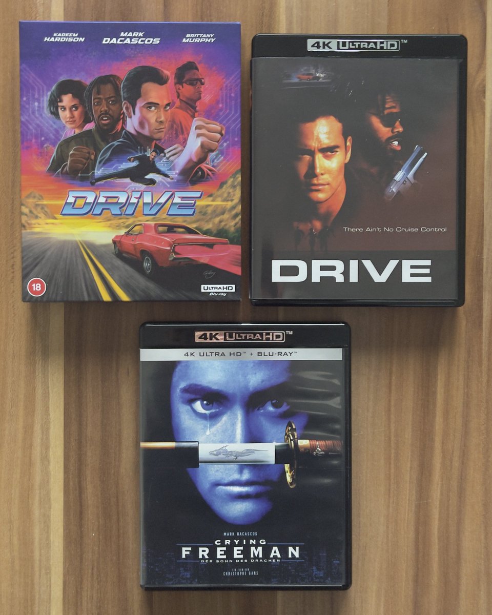 stephenwilson04's tweet photo. Definitely need more @Mark_Dacascos movies on 4K. @88_films 4K release of the 1997 action/sci-fi classic DRIVE looks amazing #drive #markdacascos #kadeemhardison #brittanymurphy #johnpyperferguson #traceywalter #cryingfreeman #juliecondra #juliedacascos #88films #4kultrahd #4kuhd https://t.co/cxnu7TkNB8
