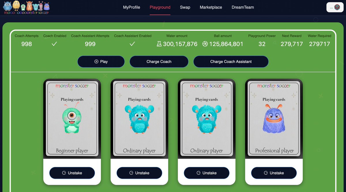 GreeniumGame's tweet photo. @monster_soccerr New P2E game, on Polygon Blockchain. 

Refferal code: 3121091
https://t.co/rXsnsyE7Br

#nft #game #Metaverse #monstersoccer #P2E #P2EGame https://t.co/FbbOo4J73O