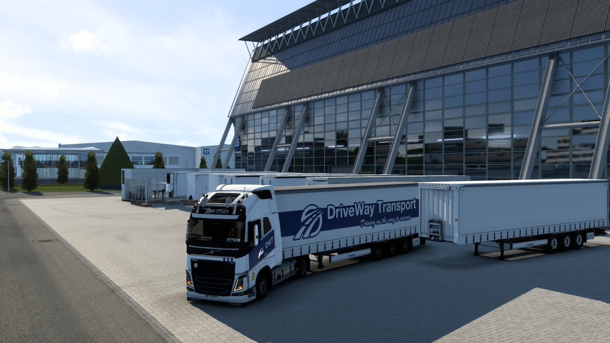 drivewaygroupas's tweet photo. ⌛️Event time!
Second delivery done successfully! Look at the beauties!
#ETS2 @SCSsoftware #DriveWayTransport https://t.co/PzsMWI1MSu