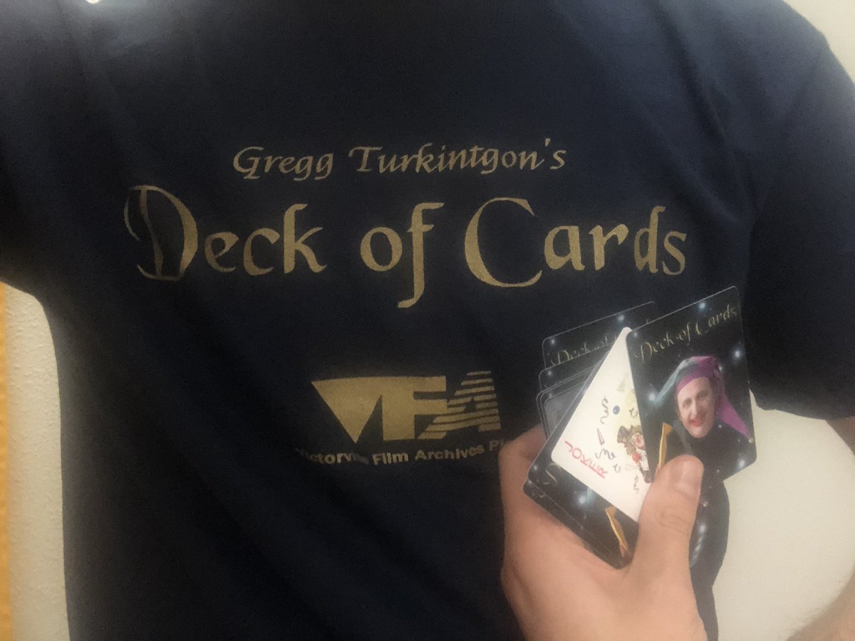slurpielizard's tweet photo. Proud to own a piece of movie history! #deckofcards @greggturkington @timheidecker #joker #jjdenecker #twoofdiamonds #jitterbug https://t.co/FMny3Z3NLQ