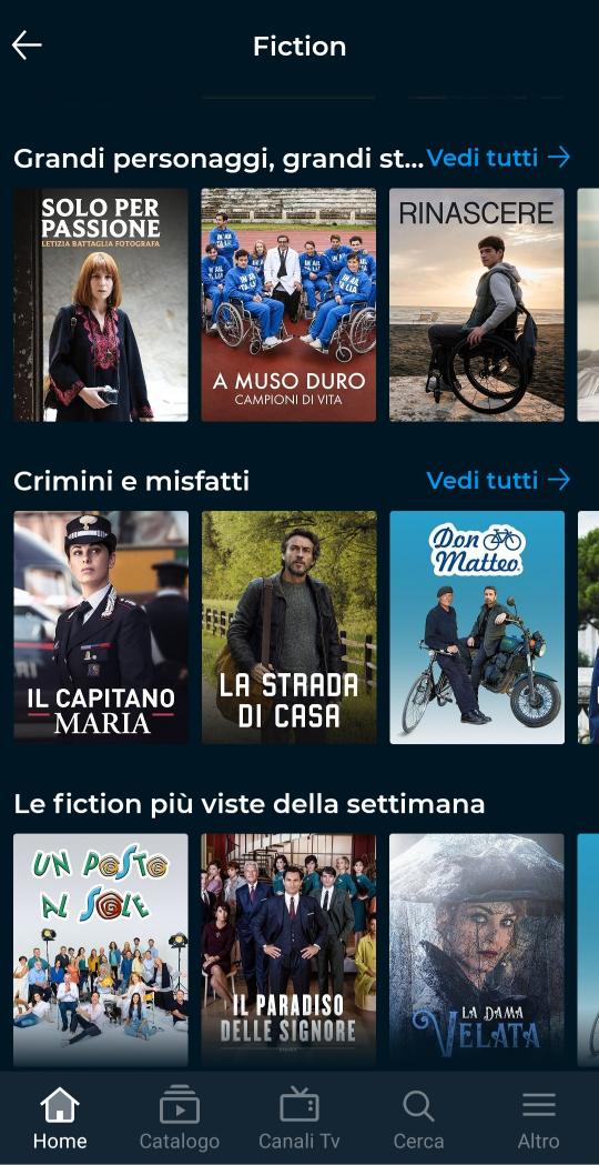 FiliAi8's tweet photo. Non RaiPlay che mi suggerisce di guardare il Capitano Maria
Serie molto bella ma, mi dispiace per Vanessa Incontrada, di Capitano ce n'è uno solo... 😉
#ilCapitanoMaria #DonMatteo13 https://t.co/4xnKLYZ8rZ