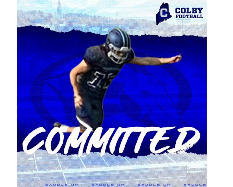 CTzoumakas's tweet photo. I’m super excited to announce my commitment to the admissions process to play football at Colby College!! Thank you @ColbyCoachCos @CoachKasabian and the rest of the Colby staff for your belief in me! Go Mules🔵⚪️ @CoachLaF1 @CranbrookFB @UDC_Recruits @TheD_Zone https://t.co/eU5QSKDNtc