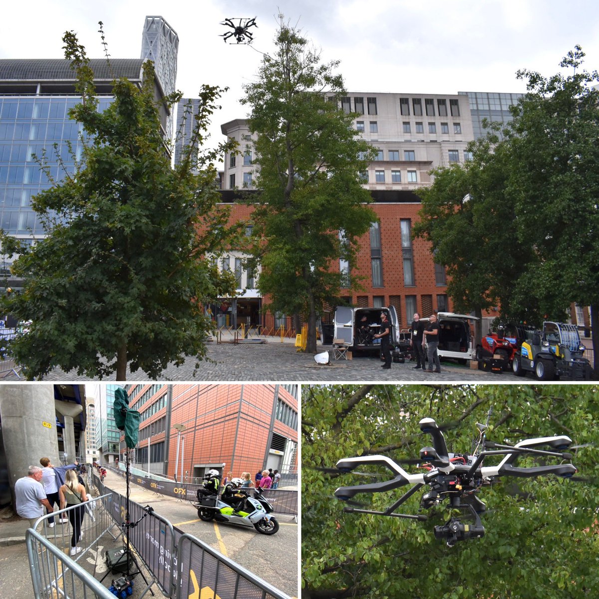 stevechalles's tweet photo. 2. First leg of 2022 Super League Triathlon at Canary Wharf in London - covered by @EMGLiveUK OB team with cameras on land, water, on the road & drone in the air, supported by @BroadcastRF links.
#outsidebroadcast #EMG #EMGLiveUK #BroadcastRF @SuperLeagueTri #SLTLondon https://t.co/qWpTuiLDjL
