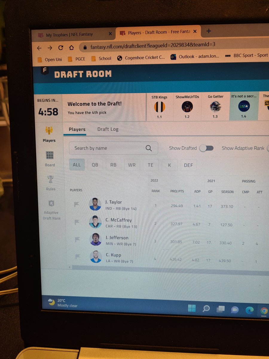 Let's go!! #FantasyFootball #twotimechampion