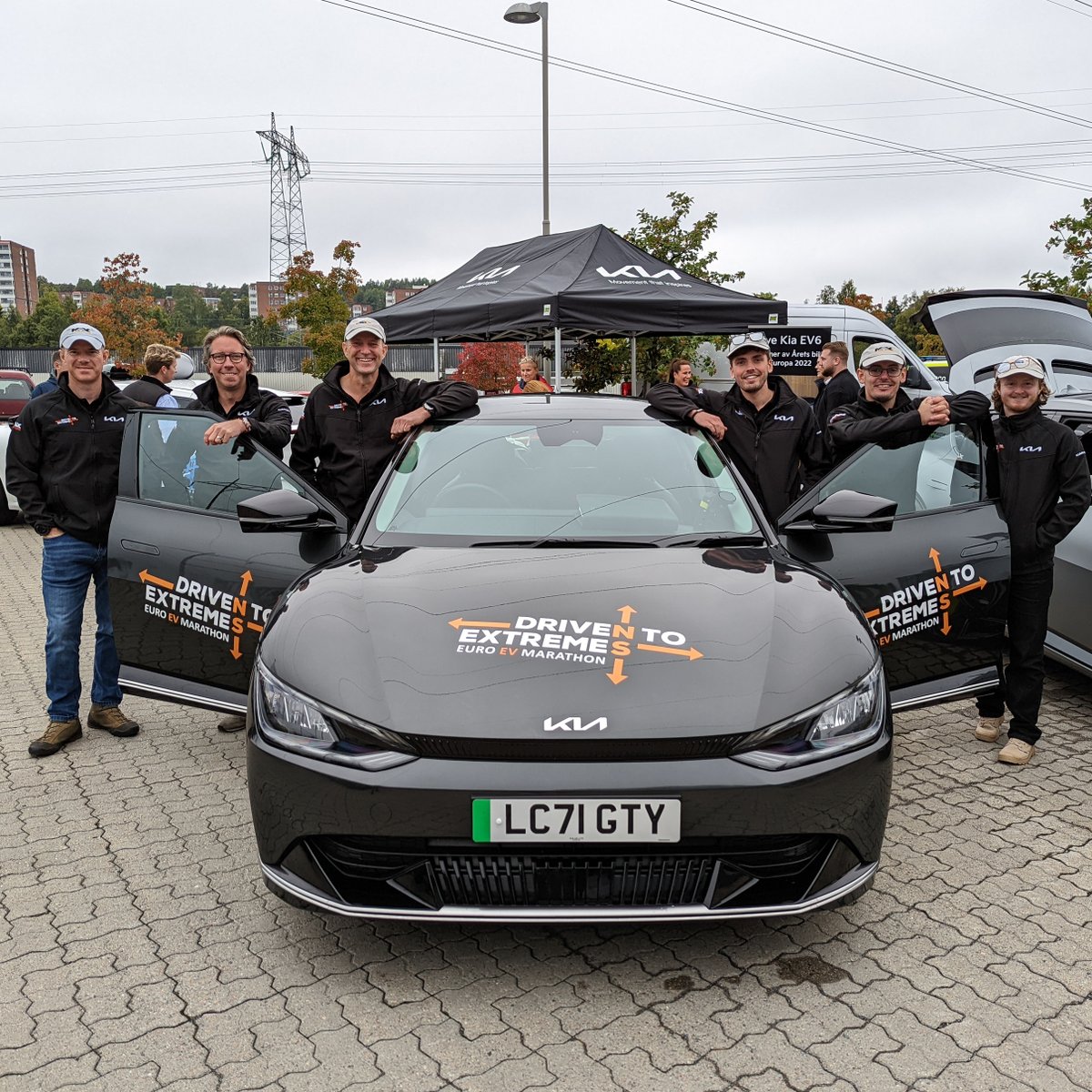 KiaUK's tweet photo. Today the Kia EV6 began an epic 3,600-mile, 5-day European marathon.
Starting in Oslo, Norway the fully electric car will recreate a historic drive across 15 countries, arriving in Lisbon, Portugal on 9th September on #WorldEVDay
#KiaEV6 #MovementThatInspires #DrivenToExtremes https://t.co/w9TZ1cqjId