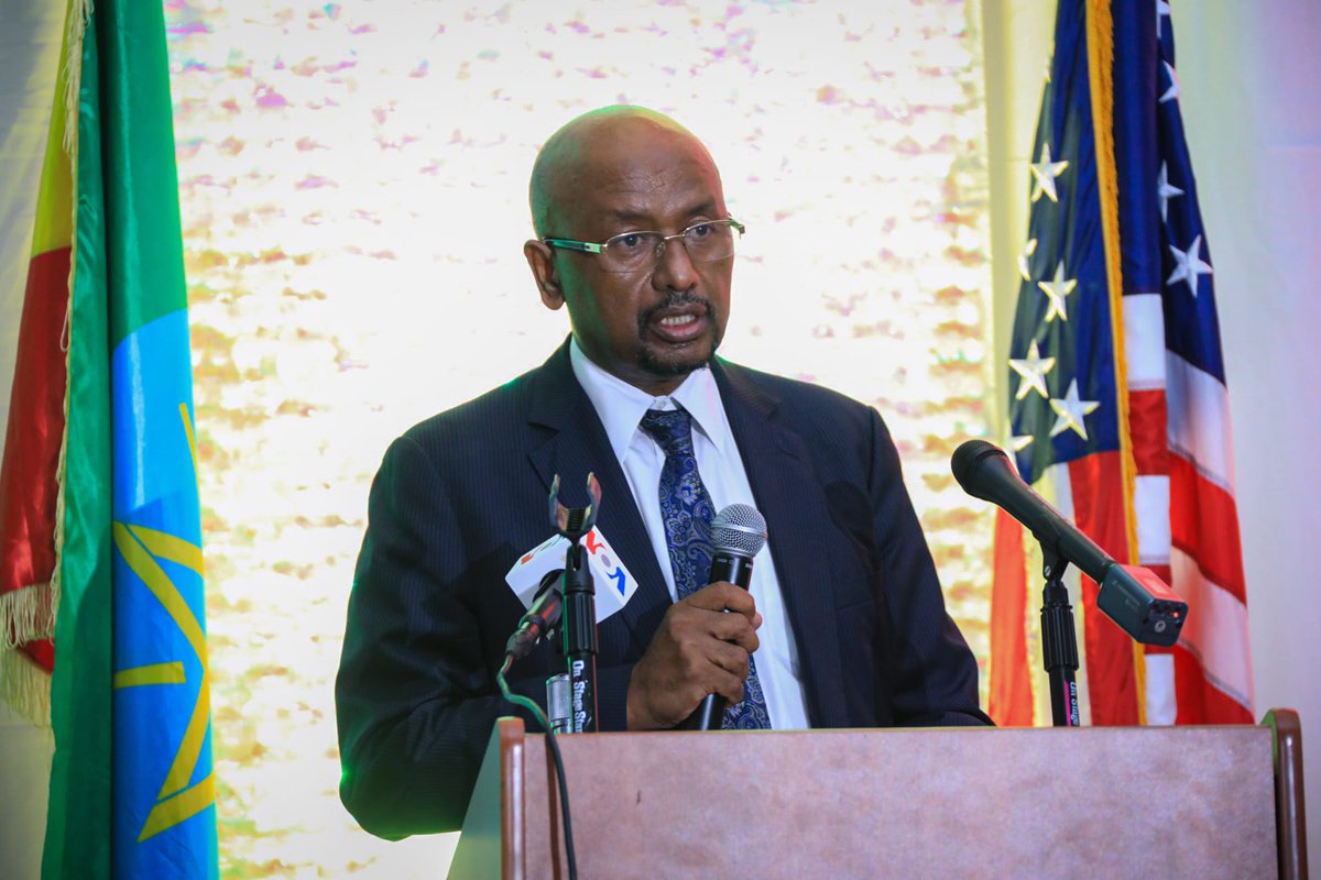 ETEmbassyDCA's tweet photo. Last evening, Global Ethiopian Diaspora Action Group held a successful fundraiser to support displaced communities due to conflict and natural disaster. H.E Amb. @seleshi_b_a appreciated the organizers and contributors to this noble cause.1/2
@mfaethiopia https://t.co/aExclKDyzj