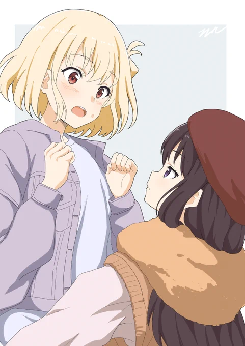 君に会えて嬉しい嬉しい… #リコリコ 