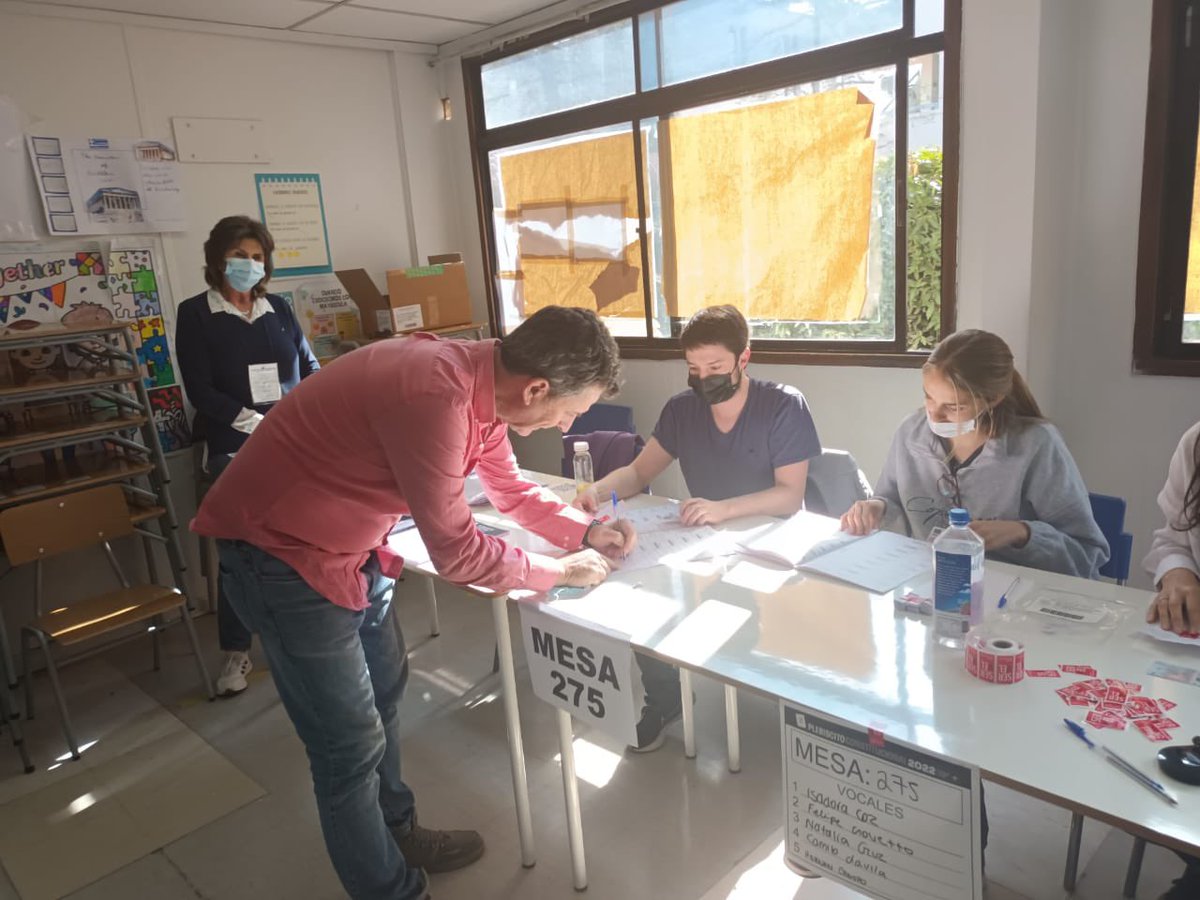 carreragonzalo's tweet photo. Feliz de haber votado #Rechazo!!! Hoy derrotaremos al comunismo por segunda vez y desde mañana a trabajar para solucionar los problemas que afectan a los chilenos: inflación, narco terrorismo, inseguridad, desempleo, falta de oportunidades y mucho más. https://t.co/G3Hf39jEB1